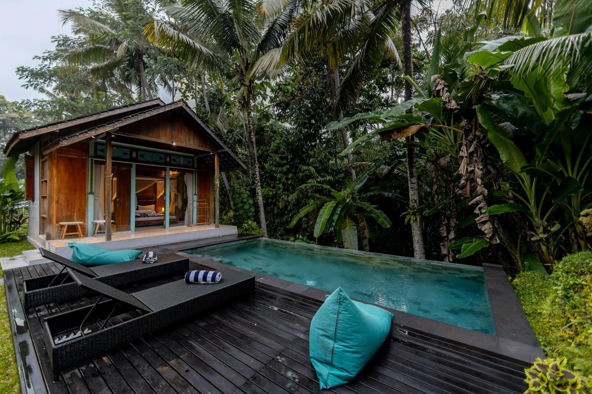 Rumah Guci Ubud Esterno foto